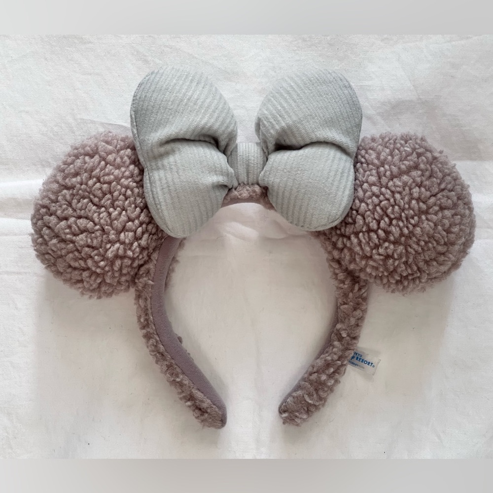 Tokyo Disney Sherpa Minnie Ears Headband